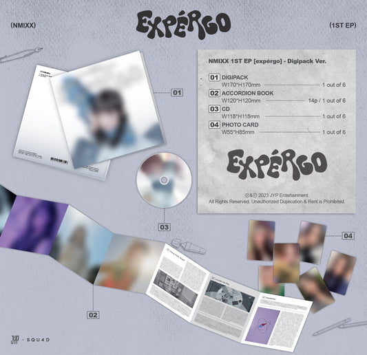 [ALBUM] NMIXX 1st EP expergo (Digipack Ver.)