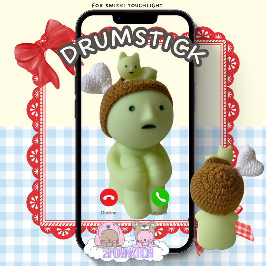 [2POM MADE] Smiski Touchlight - Drumstick