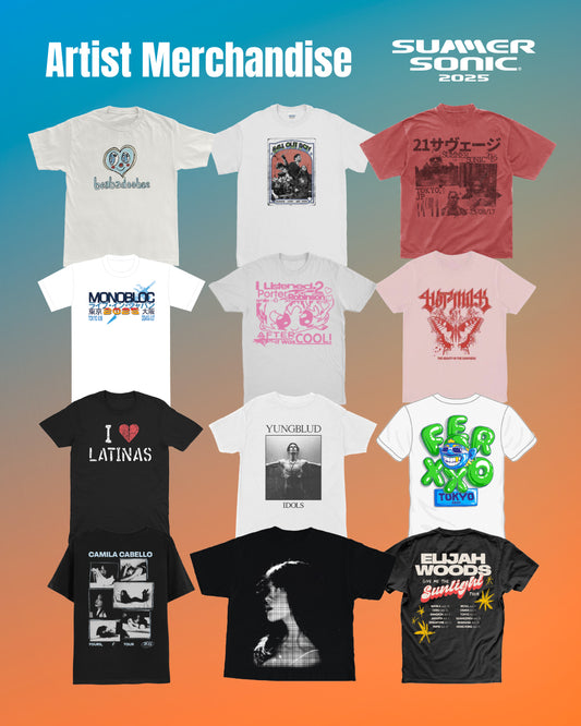 [MERCH] Summer Sonic 2025 Artist Merch