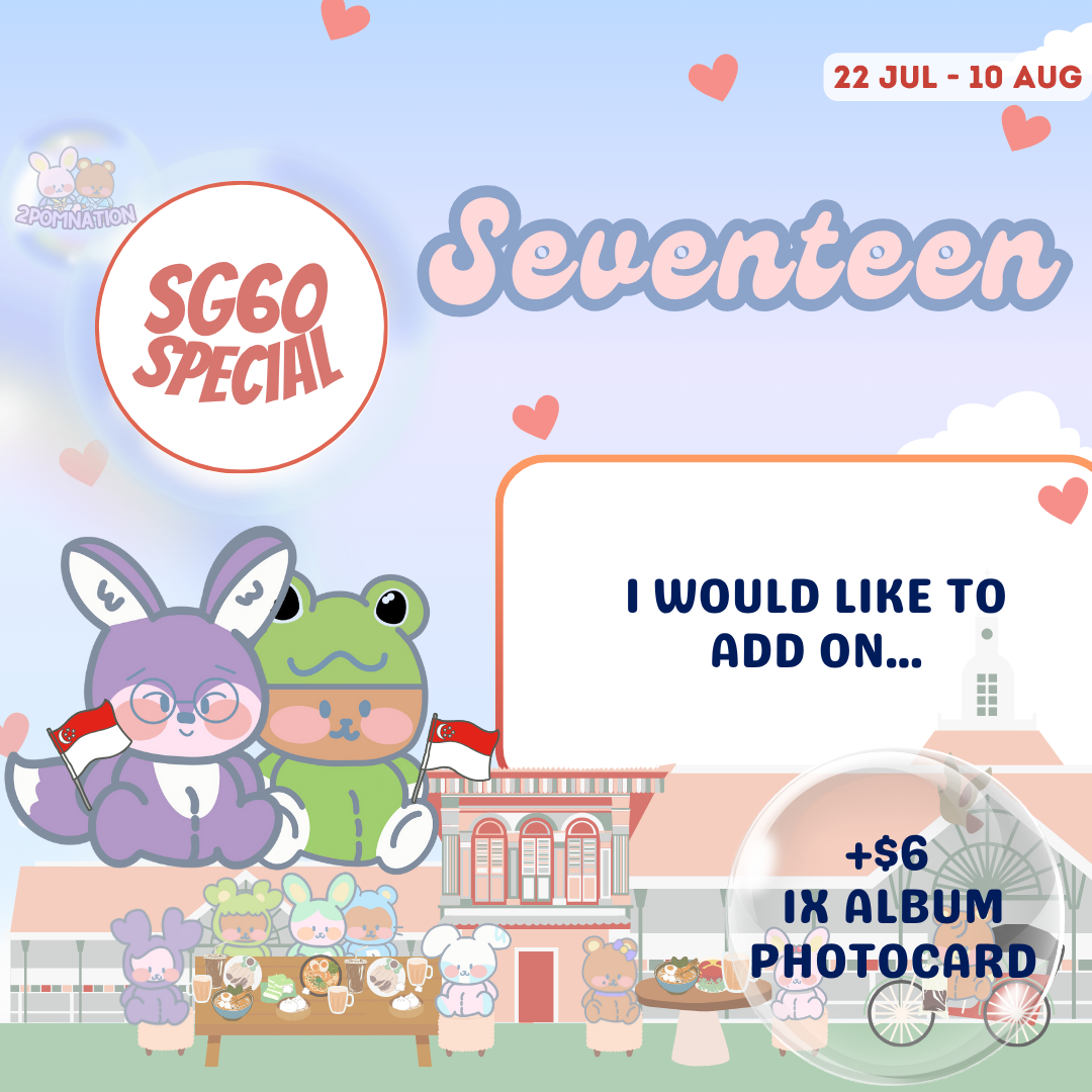 [GRAB BAG] 🎈 SG60 National Day ADD-ON