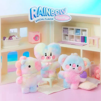 [MERCH] BT21  Rainbow Flat Fur Plush