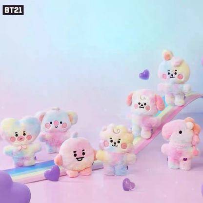 [MERCH] BT21  Rainbow Flat Fur Plush