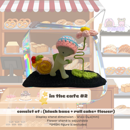 [2POM MADE] Smiski Café Stand - in the cafe #2