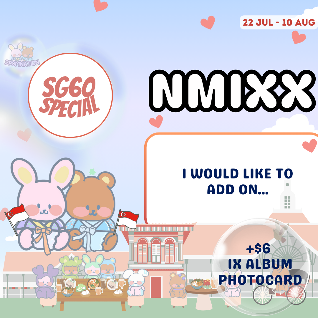 [GRAB BAG] 🎈 SG60 National Day ADD-ON