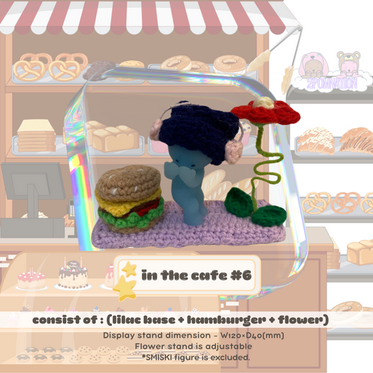 [2POM MADE] Smiski Café Stand - in the cafe #6