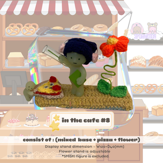 [2POM MADE] Smiski Café Stand - in the cafe #8