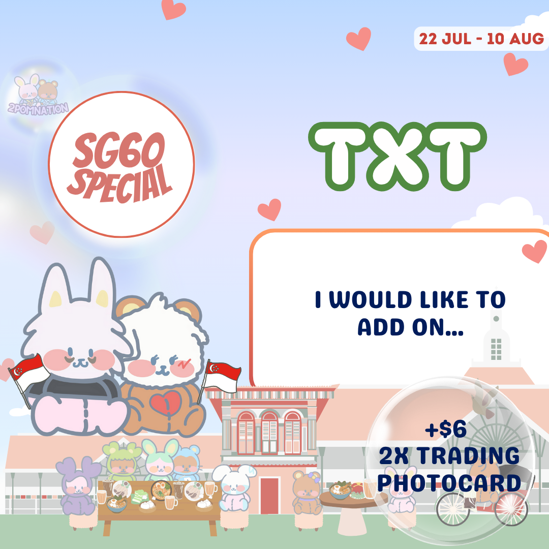 [GRAB BAG] 🎈 SG60 National Day ADD-ON