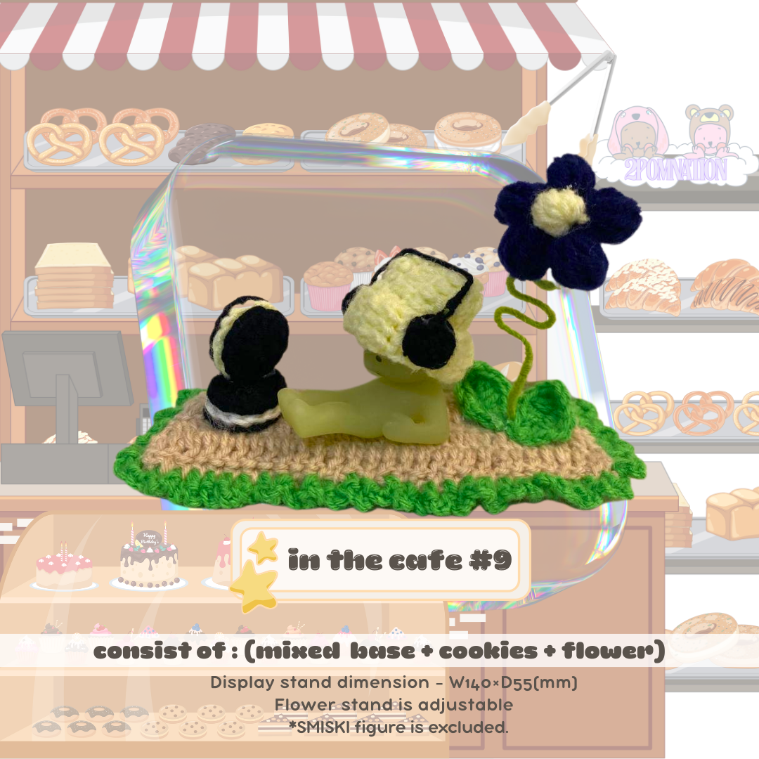 [2POM MADE] Smiski Café Stand - in the cafe #9