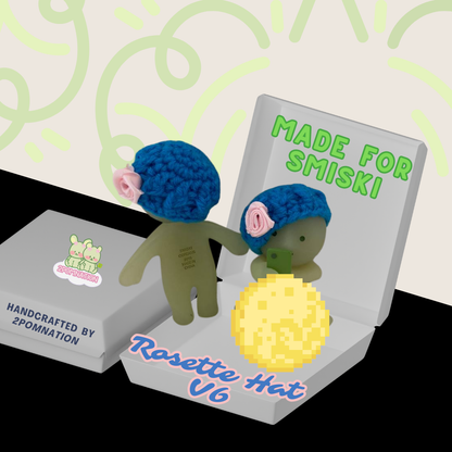 [2POM MADE] Smiski Figure - Rosette Collection