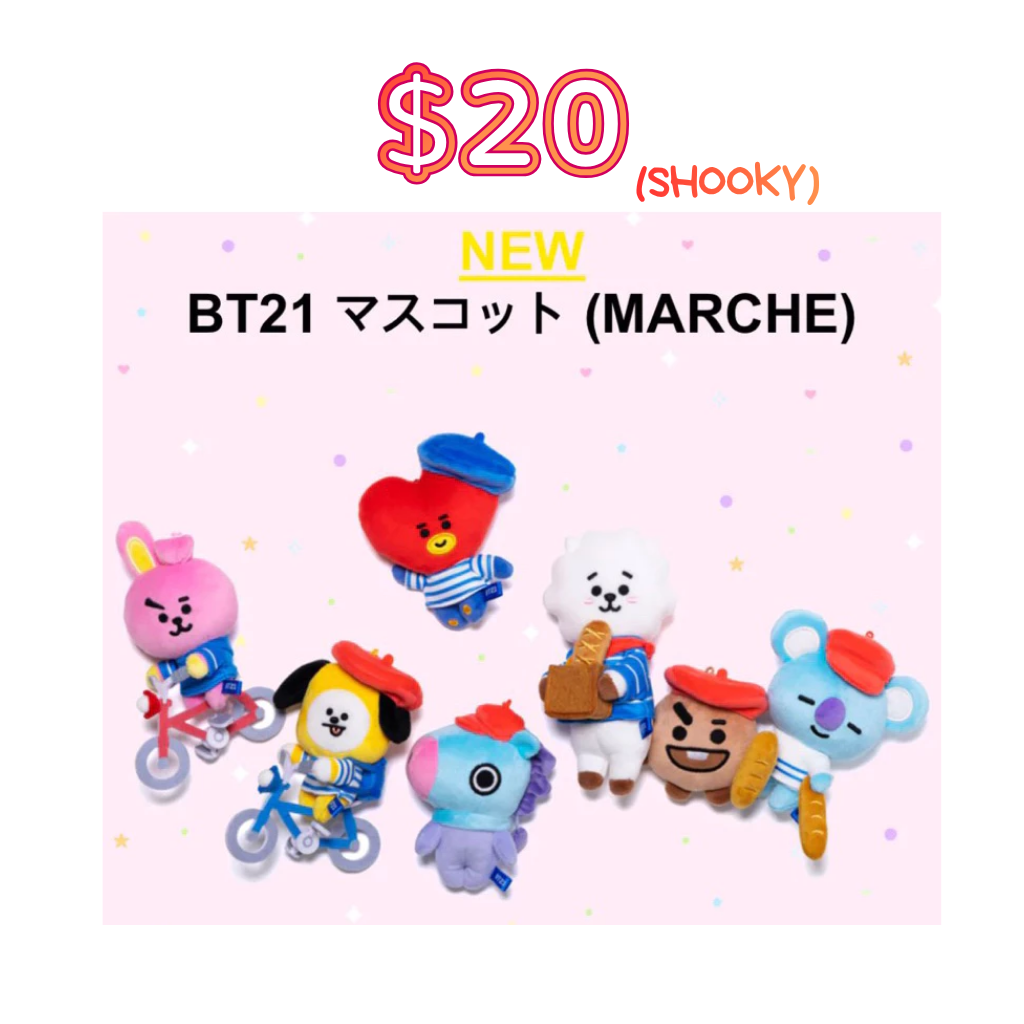 [CLEARANCE SALE] BTS / BT21 / TinyTAN MERCH