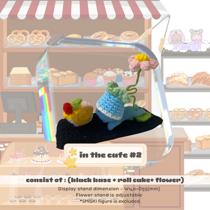 [2POM MADE] Smiski Café Stand - in the cafe #2