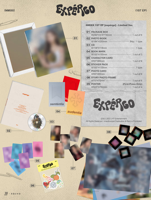 [ALBUM] NMIXX 1st EP expergo (Limited Ver.)