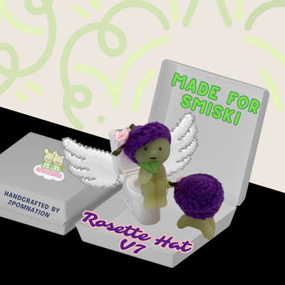 [2POM MADE] Smiski Figure - Rosette Collection