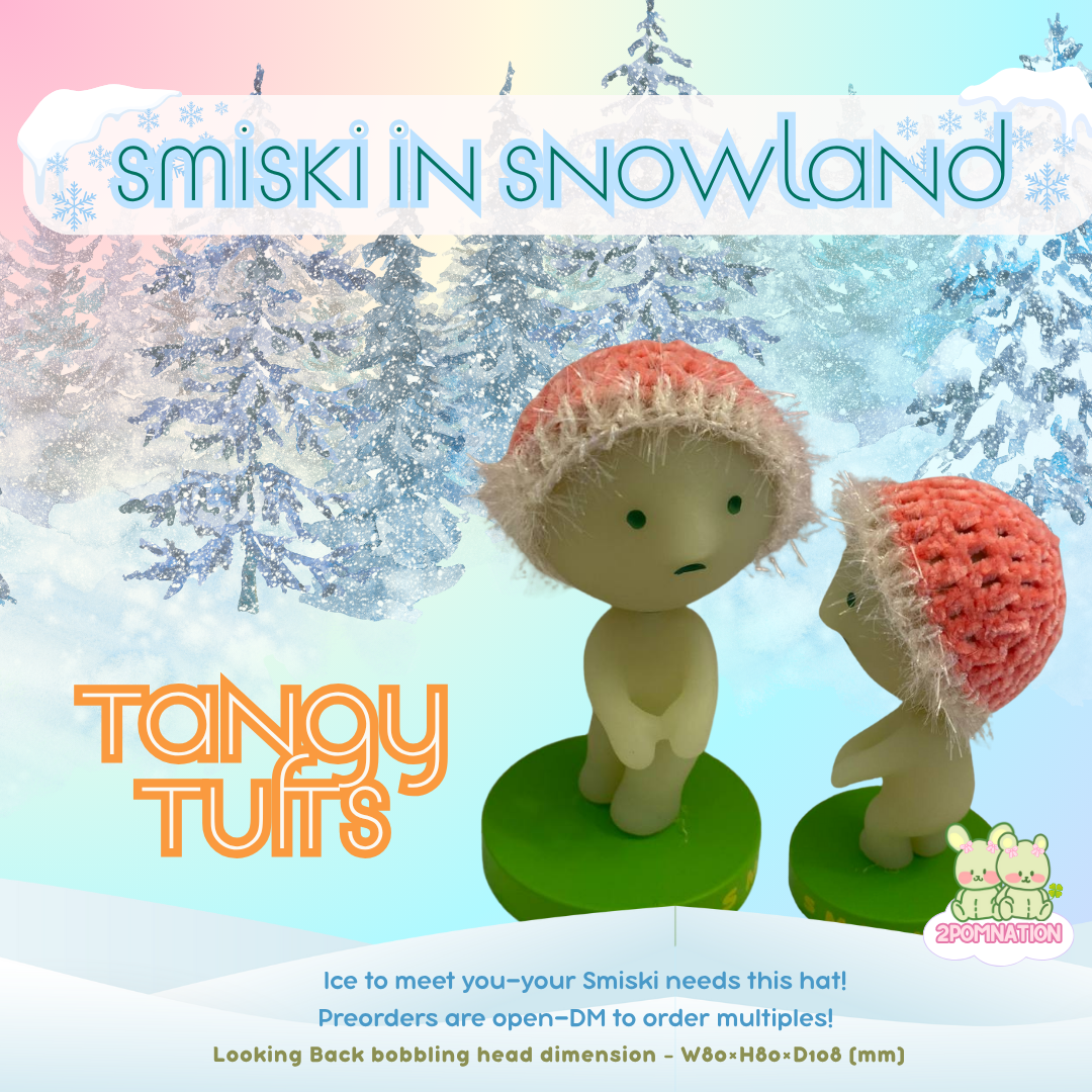 [2POM MADE] Smiski Bobbing Head - tangy tufts