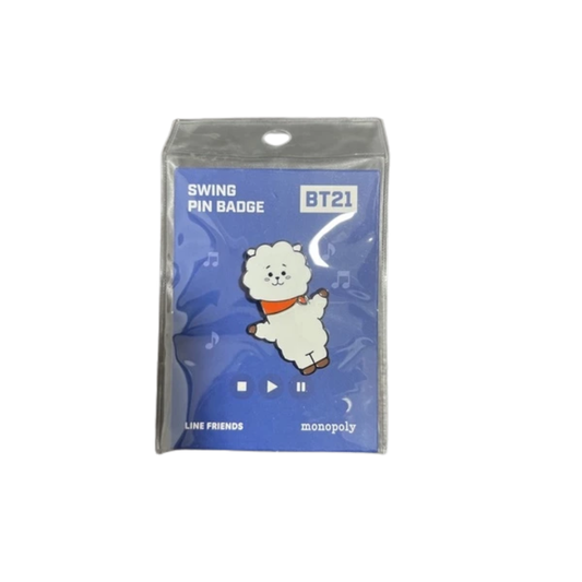 [MERCH] BT21 RJ Swing Pin Badge