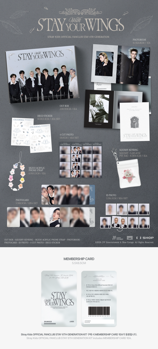 [SHARING SET] Stray Kids Fanclub 6th Gen: STAY With YOUR WINGS
