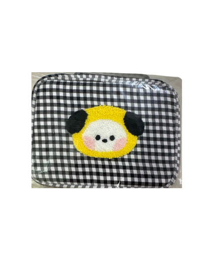 [MERCH] BT21 minini Pouch Checkered Pouch