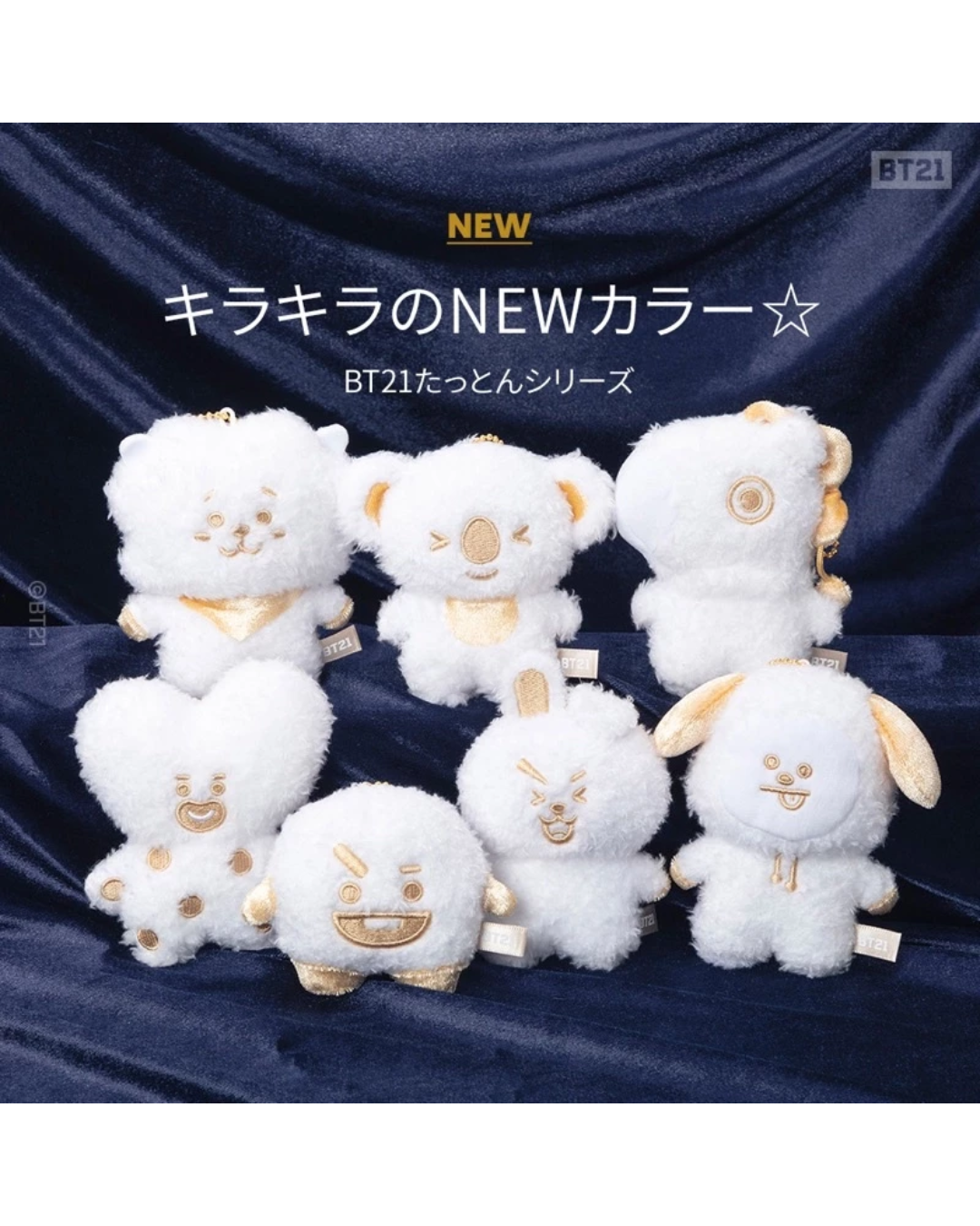 [MERCH] BT21 Winter Japan Twinkle Edition Tatton Keyring