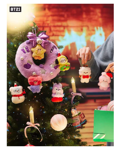 [MERCH] BT21 Winter Christmas Petite Holiday Mini Minini Winter Keychain