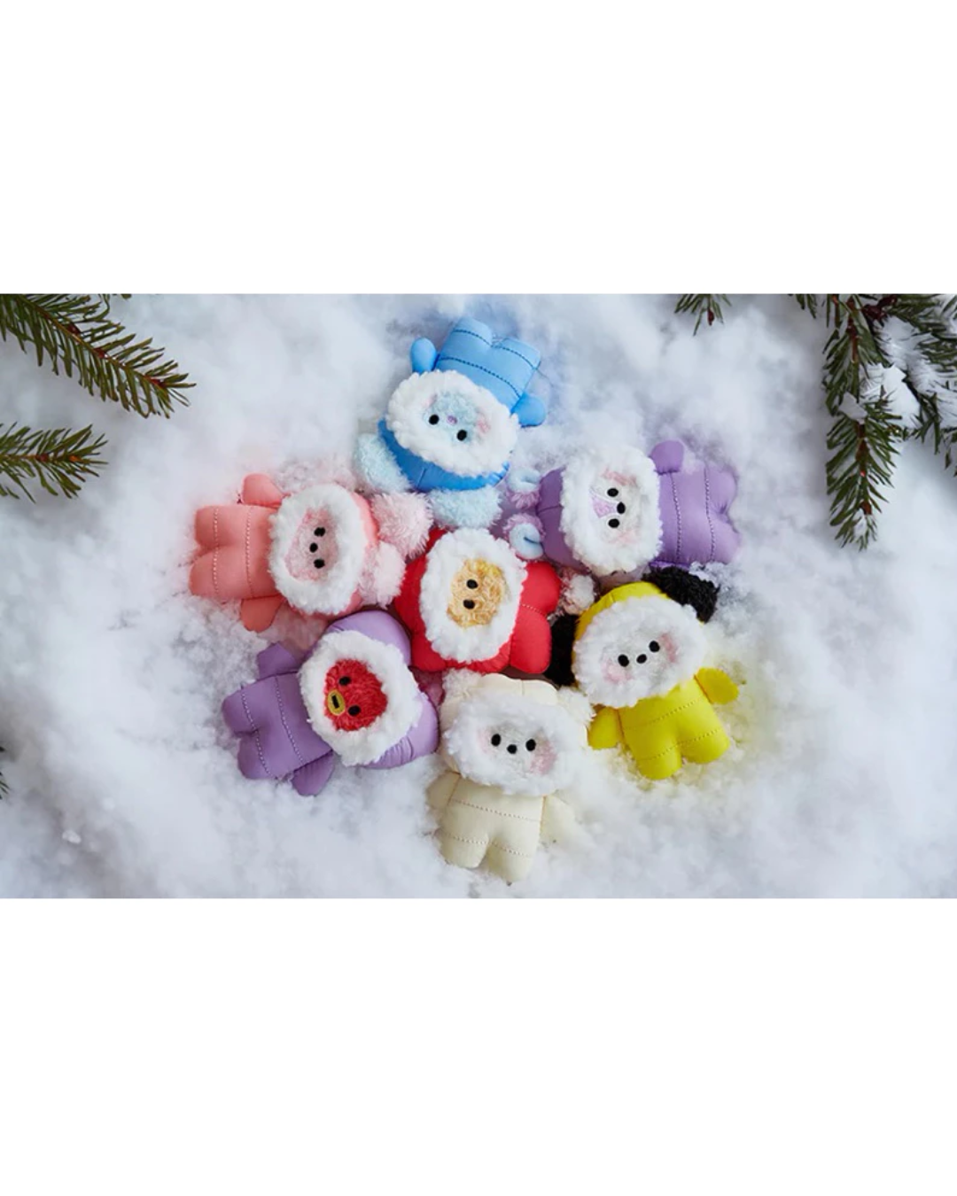 [MERCH] BT21 Winter Christmas Mini Minini Winter Keychain