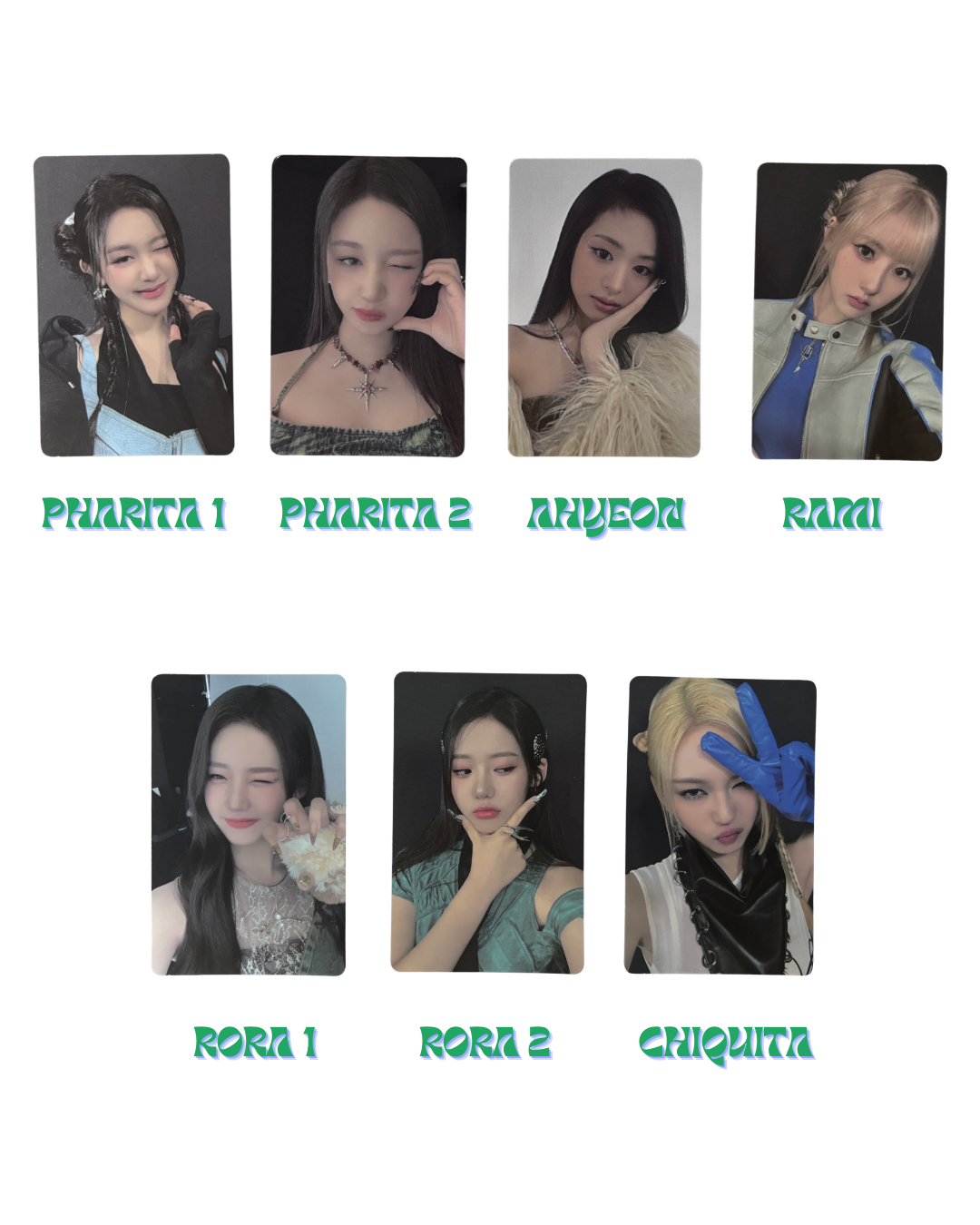 [PHOTOCARD] Babymonster Babymons7er Unsealed album set / Photocard PC