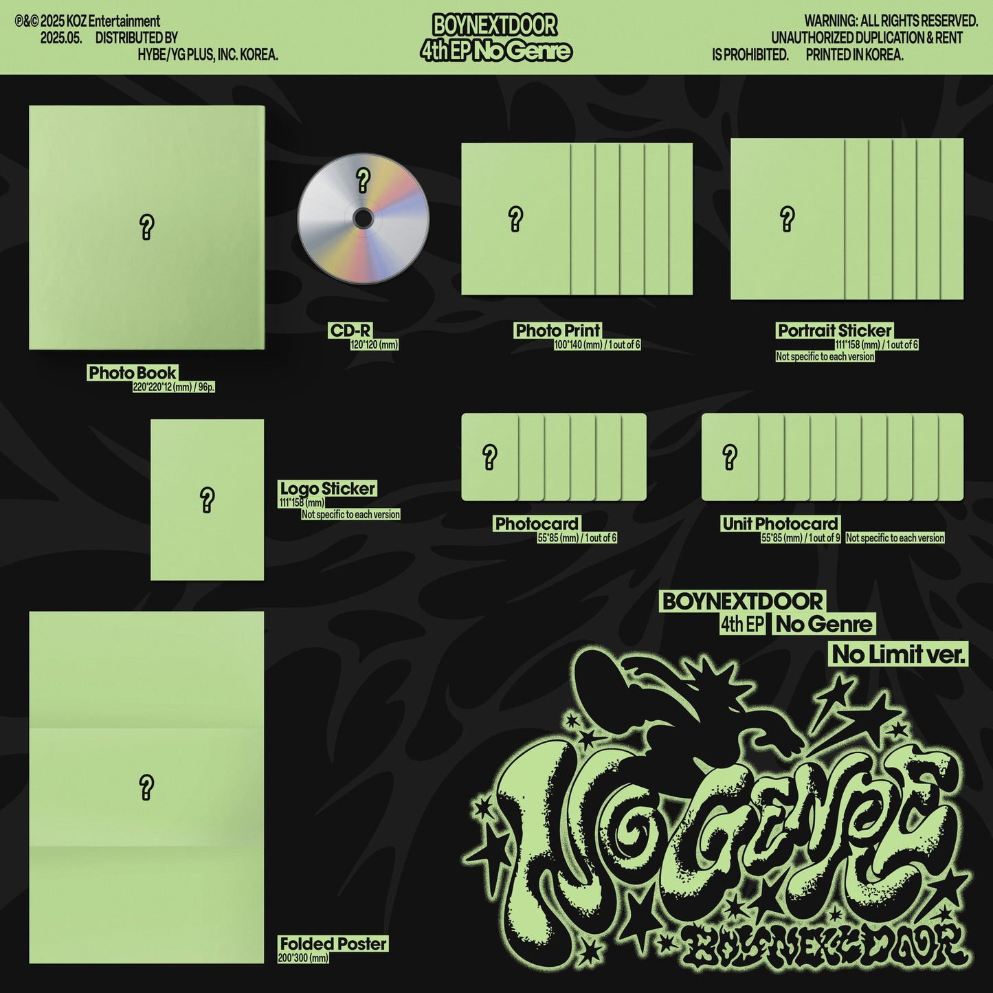 [ALBUM] BOYNEXTDOOR 4th EP No Genre