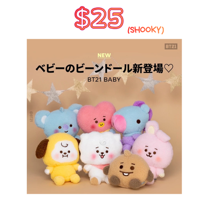 [CLEARANCE SALE] BTS / BT21 / TinyTAN MERCH