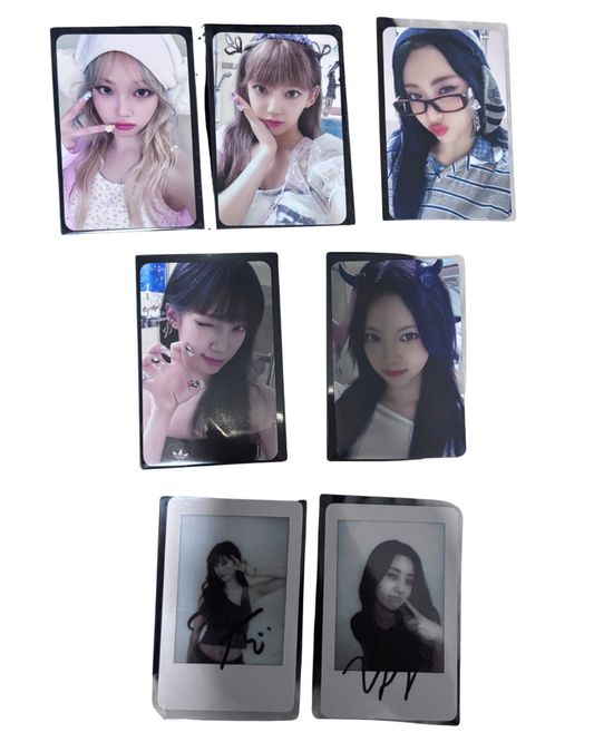 [POB] LE SSERAFIM Crazy Withmuu Lucky Draw Photocard Pc