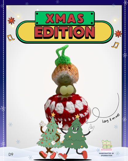 [2POM MADE] Smiski Figure - 2025 Xmas Ornament Decor Hat Edition