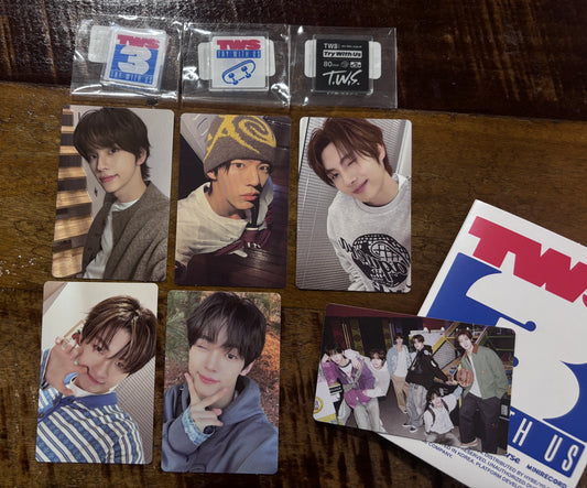 [PHOTOCARD] TWS 3rd Mini Album TRY WITH US Weverse Albums ver.