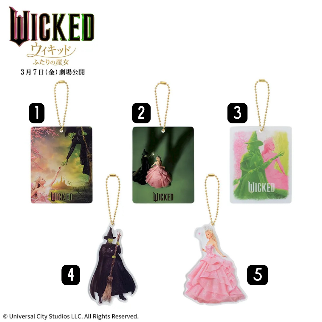 [WICKED] Wicked Witch Acrylic Clear Keychain