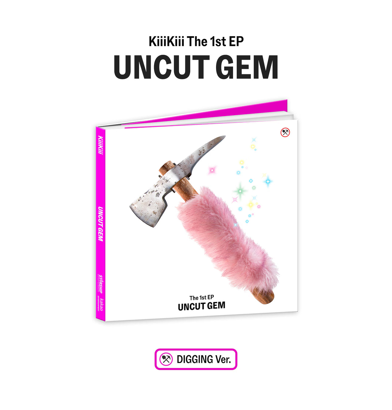 [ALBUM] KiiiKiii The 1st EP UNCUT GEM (DIGGING ver.) + STARSHIP SQ GIFT