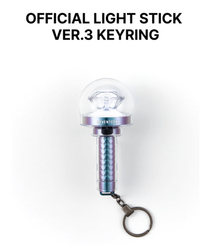 [MERCH] Seventeen Official Light Stick Ver.3 Keyring Caratbong