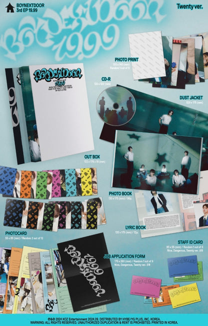 [ALBUM] BOYNEXTDOOR 3rd EP 19.99