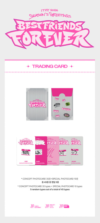 [MERCH] ITZY TRADING CARD - '2024 Best Friends Forever
