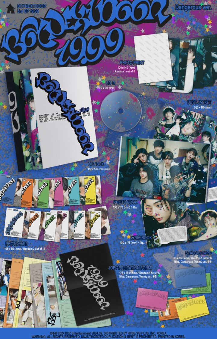 [ALBUM] BOYNEXTDOOR 3rd EP 19.99