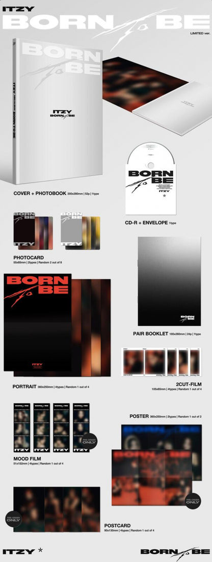 [ALBUM] ITZY BORN TO BE LIMITED VER.