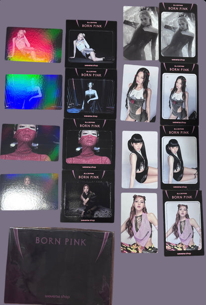 [POB] BLACKPINK Born Pink Weverse POB Postcard / Photocard & Magnet Set