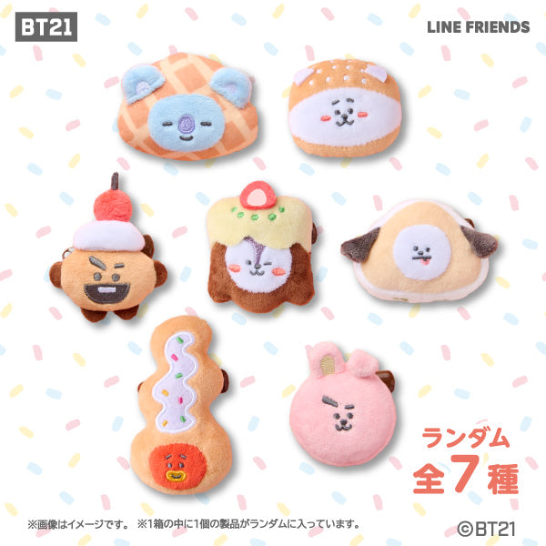 [COLLAB] BT21 x Family Mart Dreamy Sweets Plush Badge Blind box