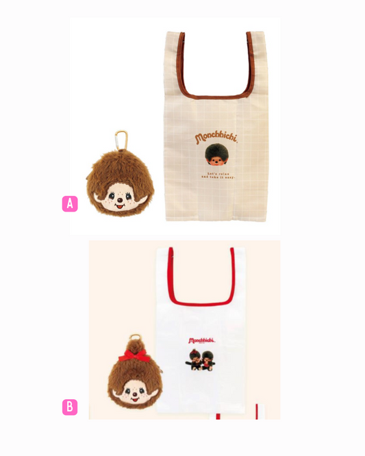[Monchhichi] Plush Eco bag