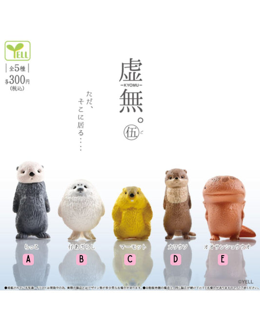 [GACHA] "Kyomu. Five" Capsule Toy Nothingness. 5