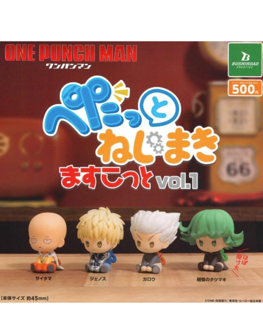 [GASHAPON] One Punch Man Petatto Nemakimasucot vol.1
