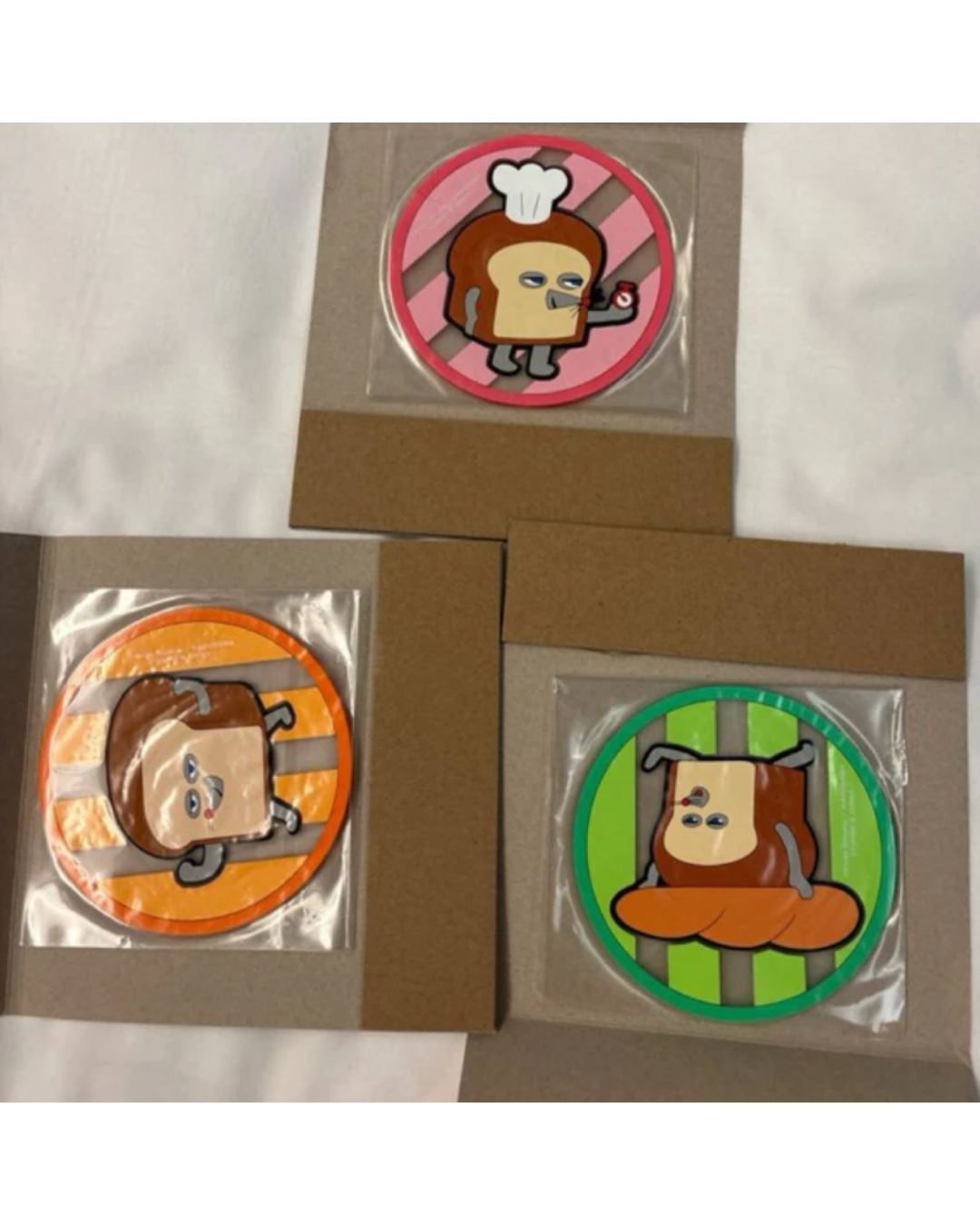 [Gashapon] Bread Thief Coaster Pan Dorobo