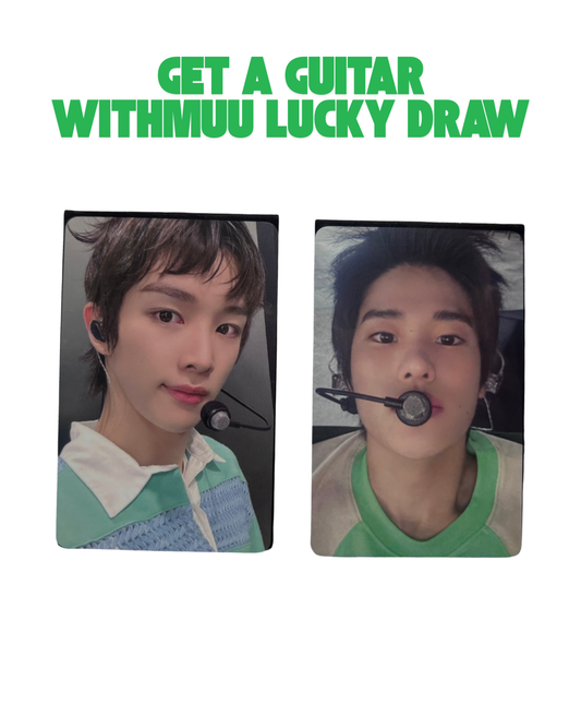 [PHOTOCARD] RIIZE Get a Guitar Withmuu Lucky Draw PC