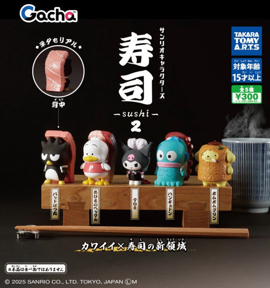 [GASHAPON] Sanrio Characters Sushi-sushi-2