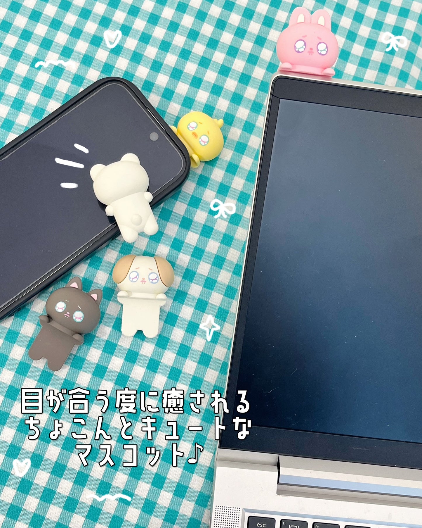 [Pien Animal] Collaboration Smartphone Rubber Mascot Hipper