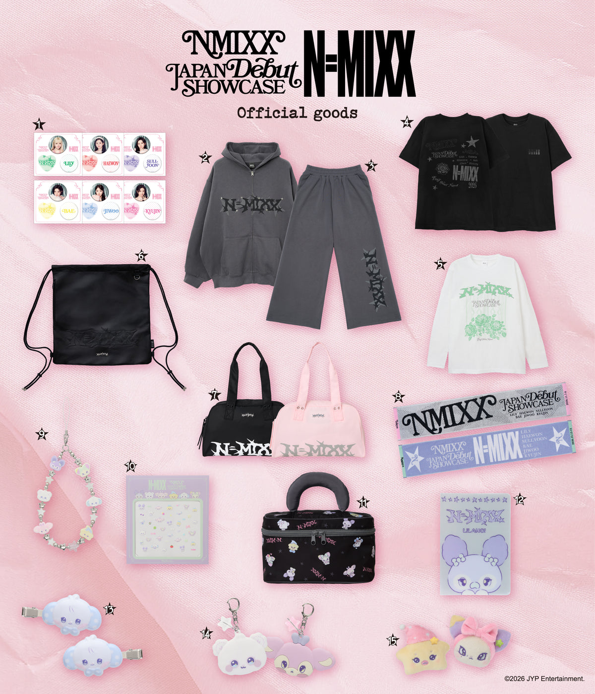 [MERCH] NMIXX JAPAN DEBUT SHOWCASE “N=MIXX”