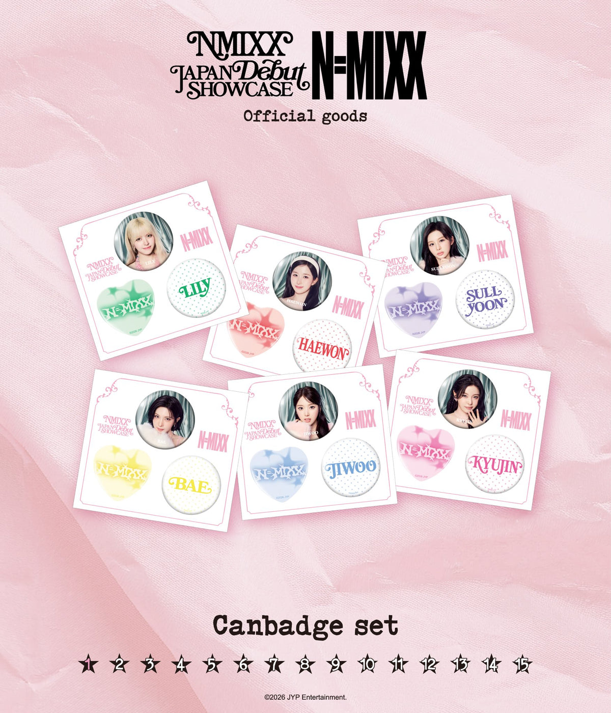[MERCH] NMIXX JAPAN DEBUT SHOWCASE “N=MIXX”