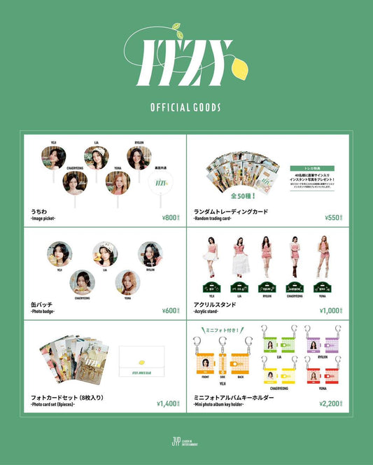 [MERCH] ITZY JYP JAPAN POPUP STORE 2025 MD