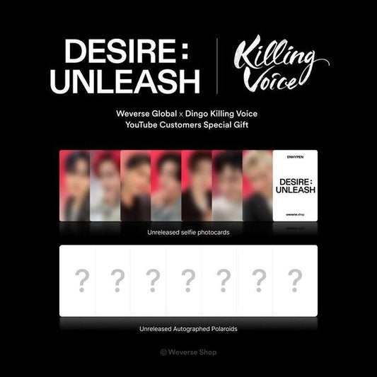 [PHOTOCARD] Enhypen Desire : Unleash Killing Voice PC
